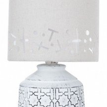 Декоративная настольная лампа Arte Lamp Bunda A4007LT-1WH