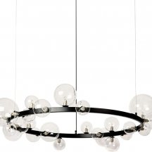 Подвесная люстра DeLight Collection Art Deco Bubble 8828P/L black/clear