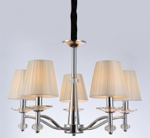 Подвесная люстра Illumico IL1151-5PPA-29 CR Romei