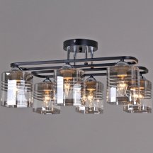 Потолочная люстра  70209-0.3-06 BK+CR