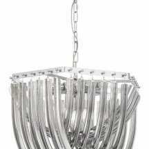 Подвесная люстра Lumina Deco Boscone LDP 7044-550 CHR+GY