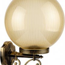 Настенный фонарь уличный Oasis Light Globo Prism gold 88201PG 02 Gb