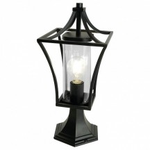 Светильник садово-парковый Feron PL734  на постамент 60W 230V E27, черный 51270