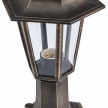 Наземный низкий светильник Эра  НТУ 06-60-001 бронза