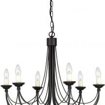 Подвесная люстра Carisbrooke CB6-BLACK
