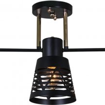 Потолочная люстра Reluce 06074-3.3-03 BK+FG