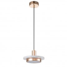 Подвесной светильник Escada 10260/1 LED*12W Gold/White marble