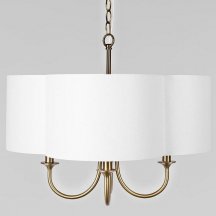 Элитная подвесная люстра Loft IT Silence 10303P Brass