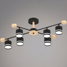 Потолочная люстра  78730-0.3-06 GX53 BK+WOOD