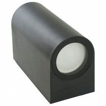 Светильник садово-парковый Feron.ONE DH015-P, на стену, 2*GU10 220-240V, черный пластик 51545