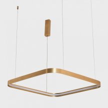Подвесной светодиодный светильник Italline IT013-6024 gold 3000K