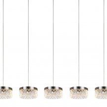 Подвесной светильник Diamond cut MD21020075-5B satin nickel
