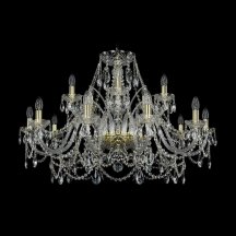 Подвесная люстра Bohemia Ivele 1411/10+5/360/G