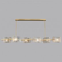 Потолочная люстра iLamp Dallas 2078-6L BR