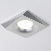 Встраиваемый светильник Elektrostandard 119 MR16 серебро a053352