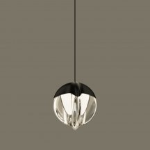 Подвесной светильник DeLight Collection MD24001033 MD24001033-1A black/clear