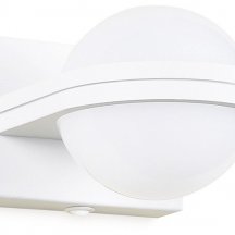 Бра с выключателем Ambrella light Wall 15 FW555 SWH белый песок LED 3000K 5W 80*80*138