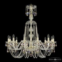 Элитная подвесная люстра Bohemia Ivele Crystal 1402 1402/12/300/XL-90 G K801
