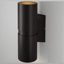 Уличный настенный светодиодный светильник Elektrostandard Liberty 35124/U черный a060094