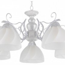 Подвесная люстра Amalfi-0644 330644/5 WT+SL Подвесная люстра Amalfi-0644 330644/5 WT+SL