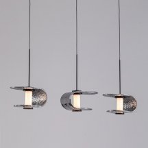 Подвесной светильник DeLight Collection MD24020901 MD24020901-3B black/smoky