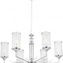 Подвесная люстра Crystal Lux Gloria SP6 Chrome