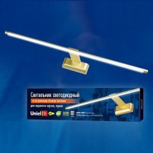 Подсветка для картин (UL-00003348) Uniel ULT-F32-9W/NW IP20 Gold