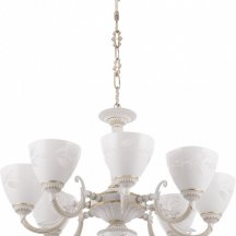 Элитная подвесная люстра Arte Milano AM343659 343659/8 WT+G