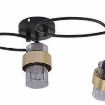 Люстра для натяжных потолков Escada 1139 1139/5P Black/Gold