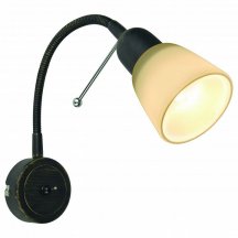 Итальянский настенный светильник Arte Lamp Lettura A7009AP-1BR