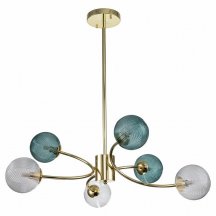 Люстра Китай Indigo Selva 11032/6R Gold