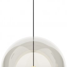 Подвесной светильник MD24030031 MD24030031-1A brass/clear