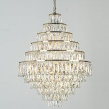 Элитная подвесная люстра Newport 10120 10125+15/C gold
