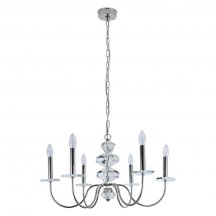 Подвесная люстра Newport 3870 3876/С nickel