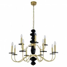 Подвесная люстра Newport 3870 3878+4/С brass