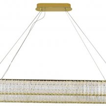 Подвесной светильник Newport 8240 8240/140 oval gold