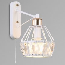 Хрустальный бра Eurosvet Lord 70075/1 белый