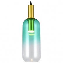 Подвесной светодиодный светильник Toplight Gwendolyn TL1217H-01GR