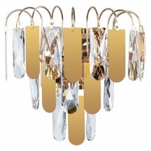 Хрустальный бра Arte Lamp Vivien A2719AP-2GO