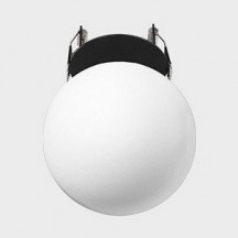 Встраиваемый светодиодный светильник Italline IT08-8026 black 3000K