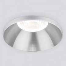 Встраиваемый светодиодный светильник Elektrostandard 25026/Led 7W 4200K SL серебро a056782
