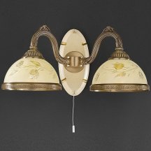 Итальянский настенный светильник Reccagni Angelo 6808 A 6808/2