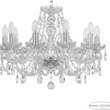 Элитная подвесная люстра Bohemia Ivele Crystal 105 105/10/195 Ni