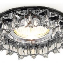 Встраиваемый светильник Ambrella light Crystal K370 BK