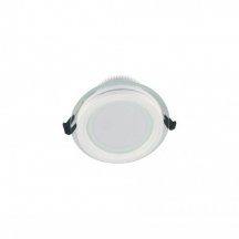 Встраиваемый светодиодный светильник Lumina Deco Saleto LDC 8097-ROUND-GL-9WSMD-D120 WT