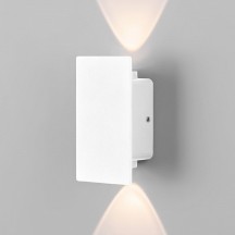 Уличный настенный светодиодный светильник Elektrostandard Mini Light 35154/D белый a060884