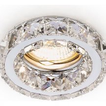 Встраиваемый светильник Ambrella light Crystal K112 CL/CH