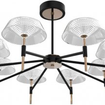 Потолочная люстра DeLight Collection MD21001018 MD21001018-8A black/gold