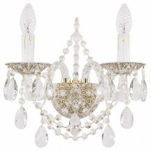 Бра с выключателем Bohemia Ivele Crystal AL1611 AL16311B/2/141 WMG