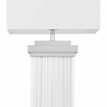 Настольная лампа Lumina Deco Lumina Deco Davos LDT 310 CHR+WT